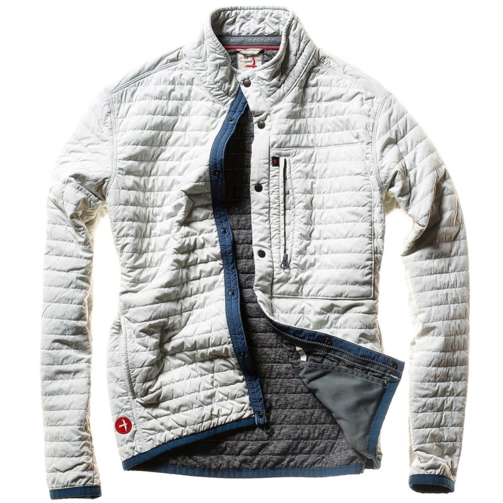 Relwen Windzip Jacket Chalk